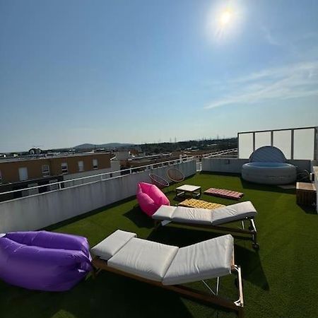 Luxueux 5 Pc, Jacuzzi, Rooftop, Terrasse, Clim Montpellier Exterior photo